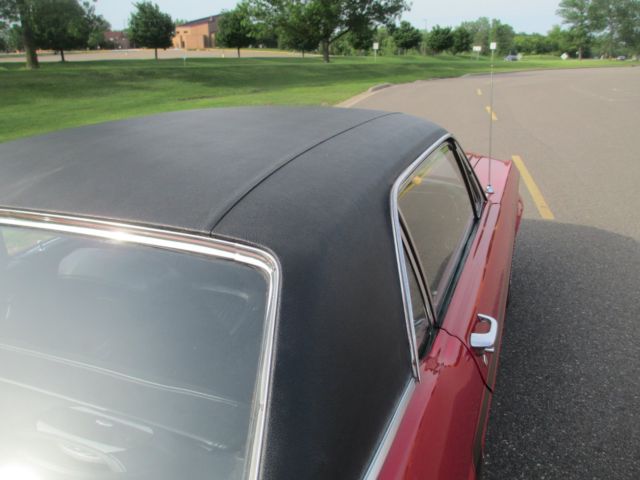 1968 Red Ford Mustang