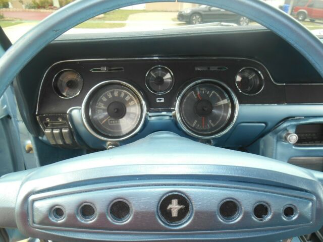 1968 Blue Ford Mustang Coupe