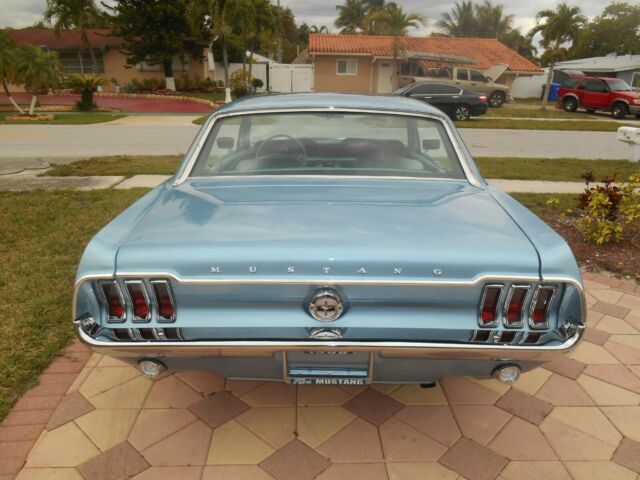 1968 Blue Ford Mustang Coupe
