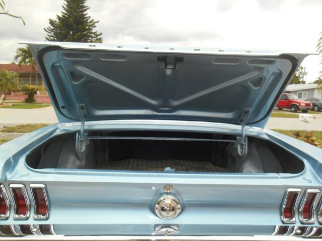 1968 Blue Ford Mustang Coupe