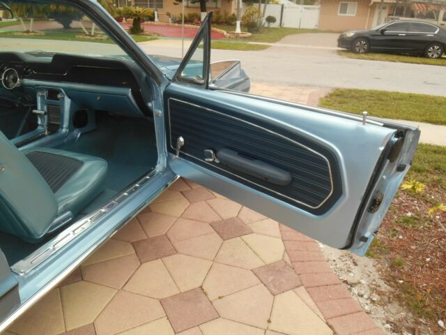 1968 Blue Ford Mustang Coupe