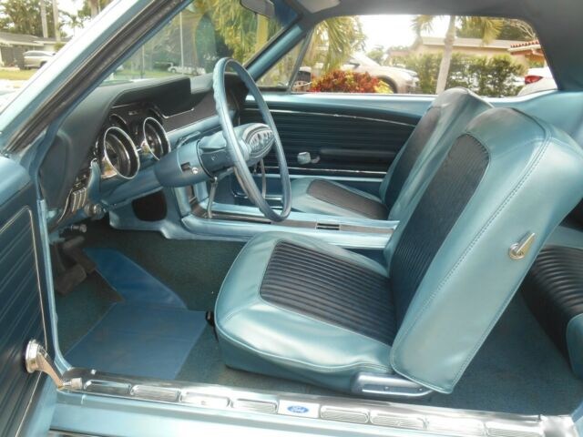 1968 Blue Ford Mustang Coupe