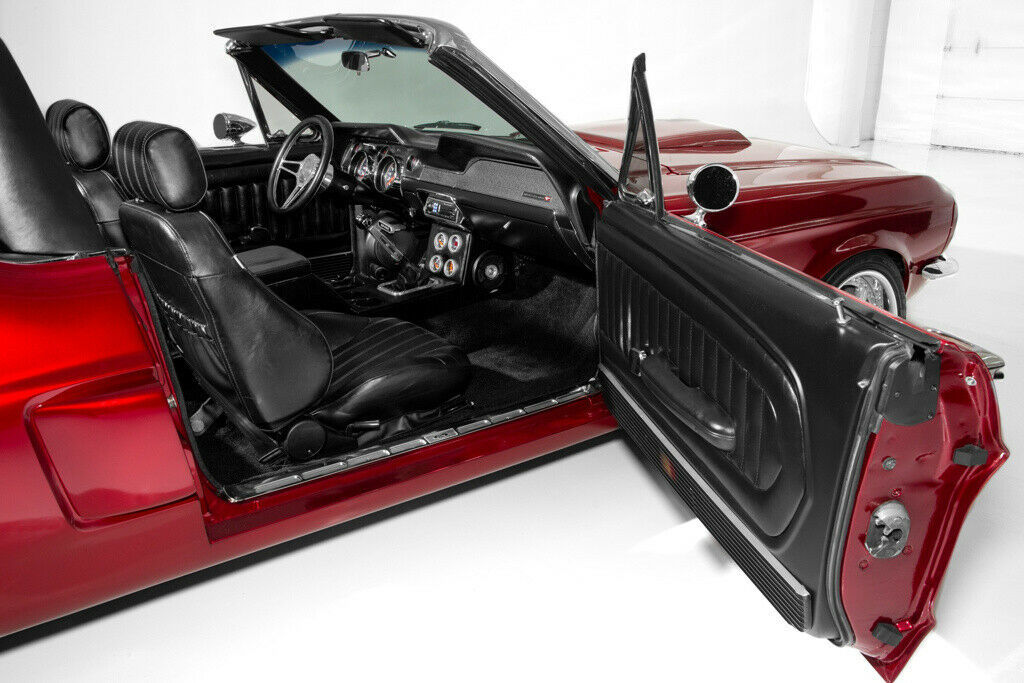 1968 Red Ford Mustang Convertible