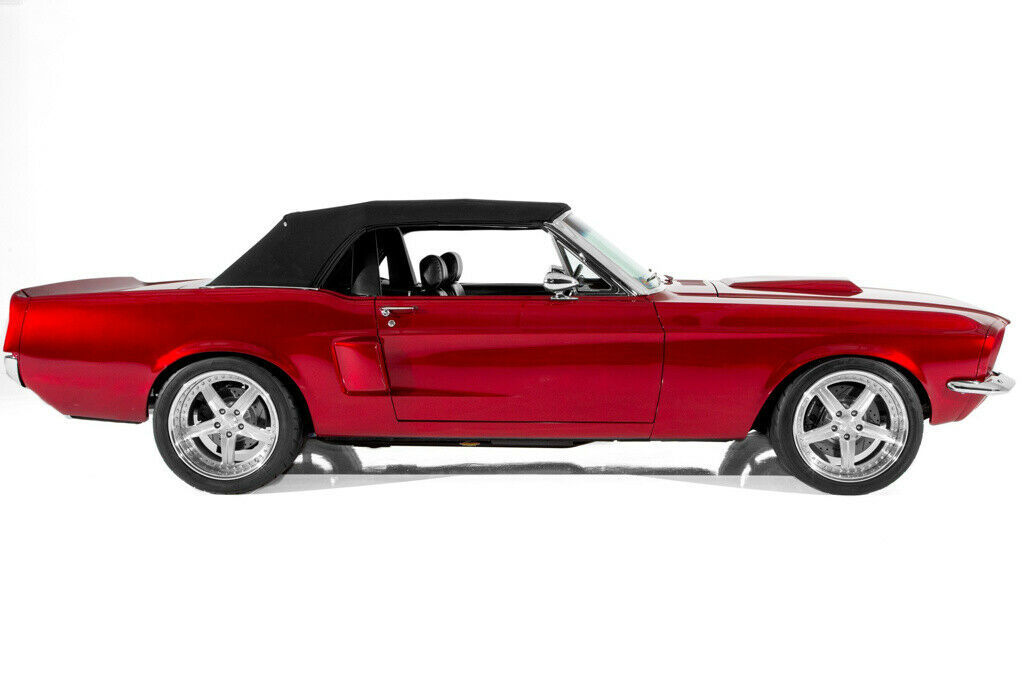 1968 Red Ford Mustang Convertible
