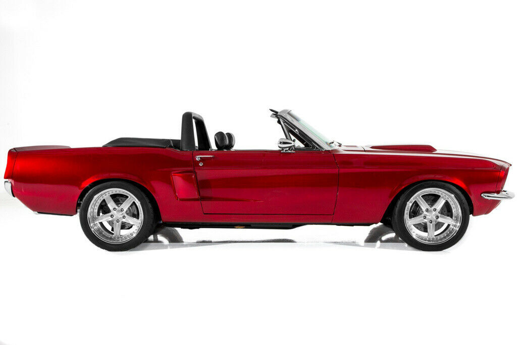 1968 Red Ford Mustang Convertible