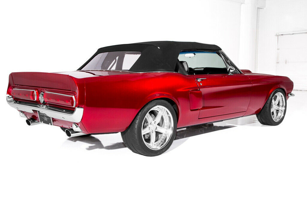 1968 Red Ford Mustang Convertible
