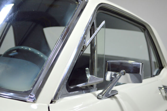 1968 White Ford Mustang Coupe