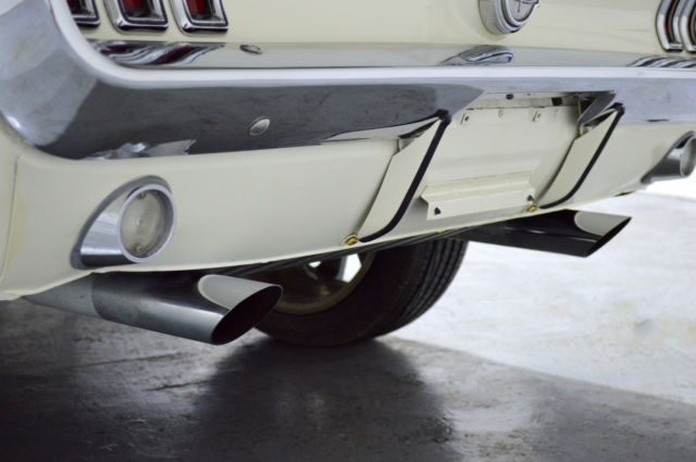 1968 White Ford Mustang Coupe