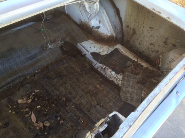 1968 White Ford Mustang U/K