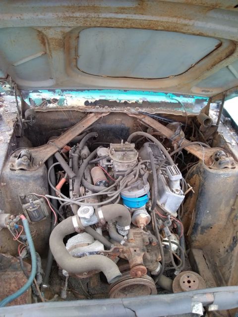 1968 Green Ford Mustang