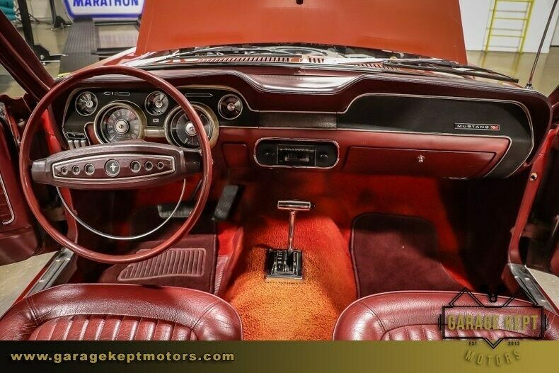 1968 Red Ford Mustang Coupe