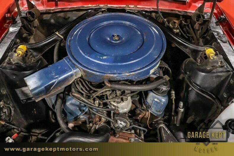 1968 Red Ford Mustang Coupe