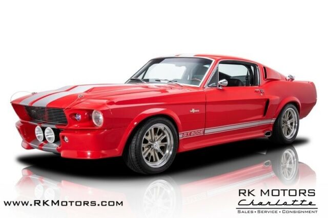 1968 Red Ford Mustang Fastback