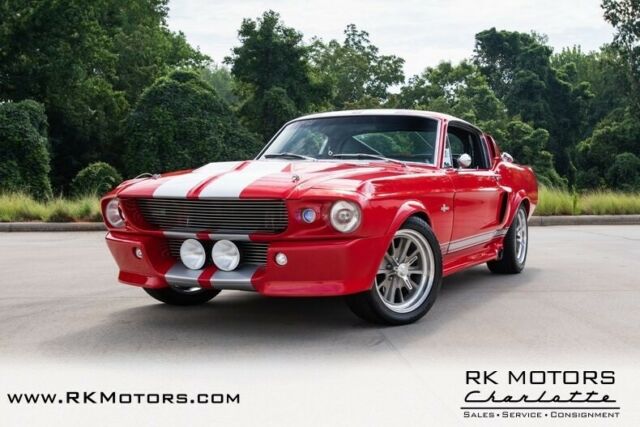 1968 Red Ford Mustang Fastback