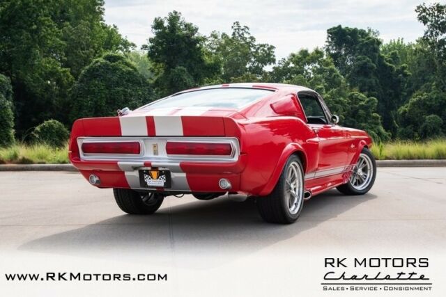 1968 Red Ford Mustang Fastback