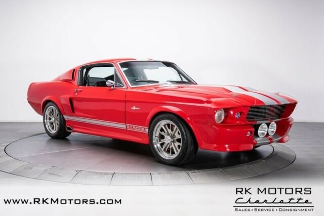 1968 Red Ford Mustang Fastback