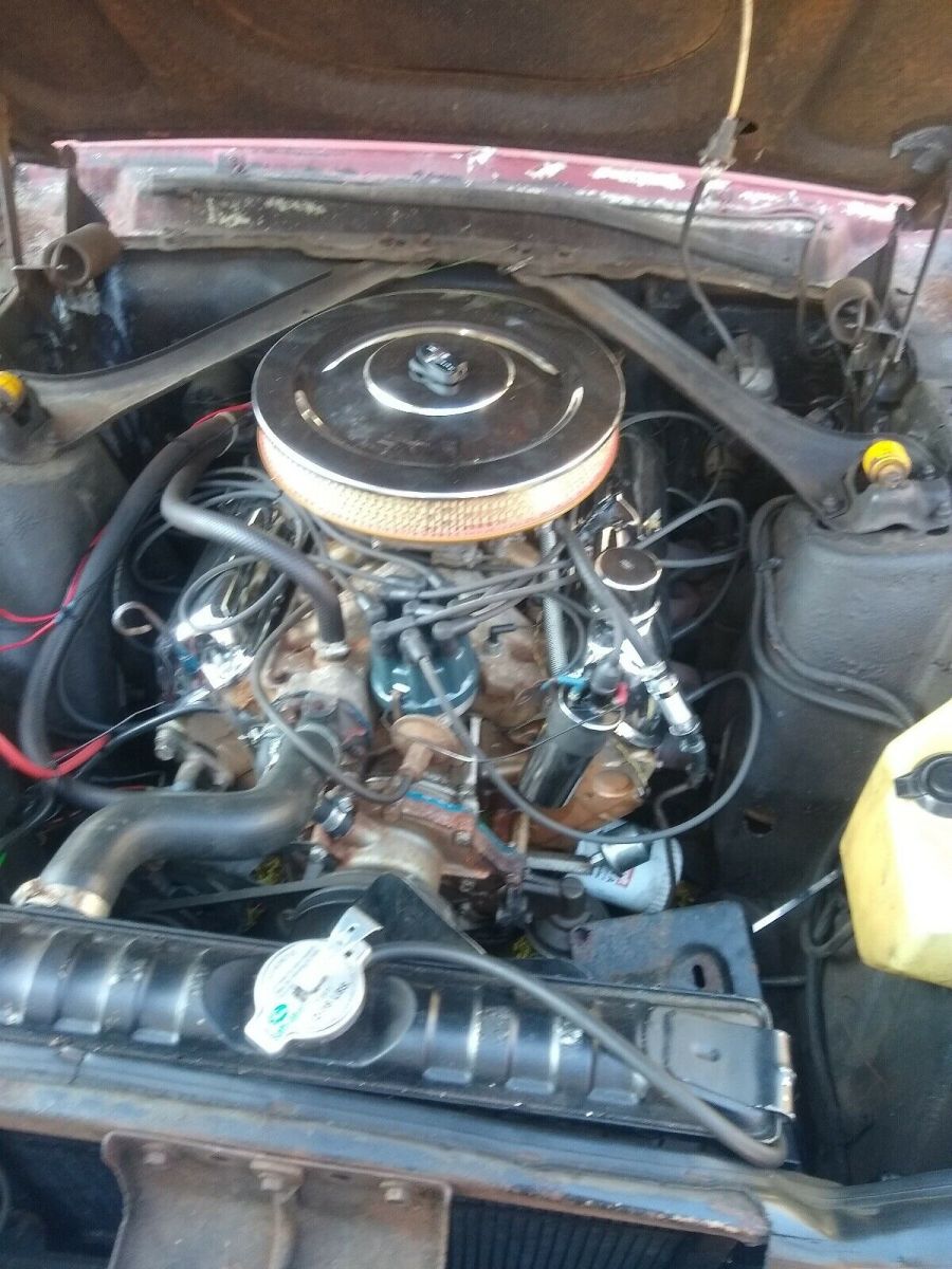 1968 Red Ford Mustang