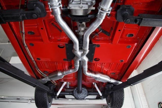 1968 Red Ford Mustang Convertible