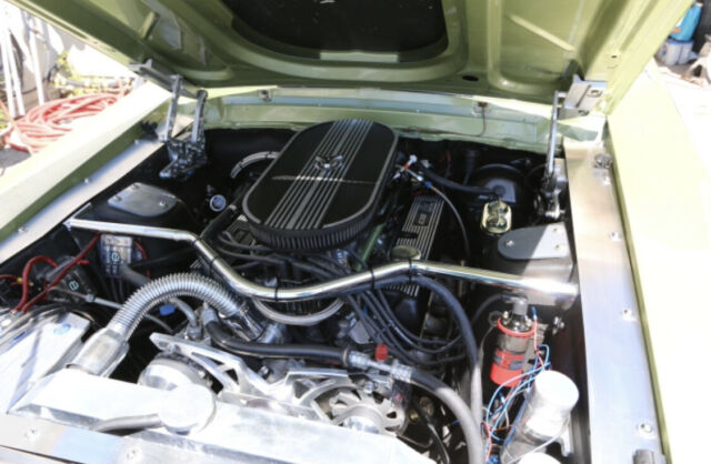 1968 Lime Gold Ford Mustang Convertible