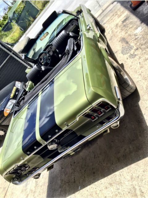 1968 Lime Gold Ford Mustang Convertible