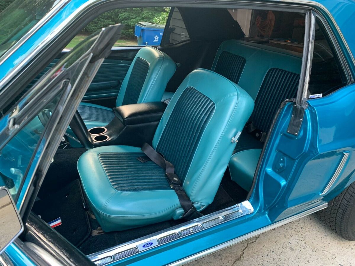 1968 Red Ford Mustang Coupe