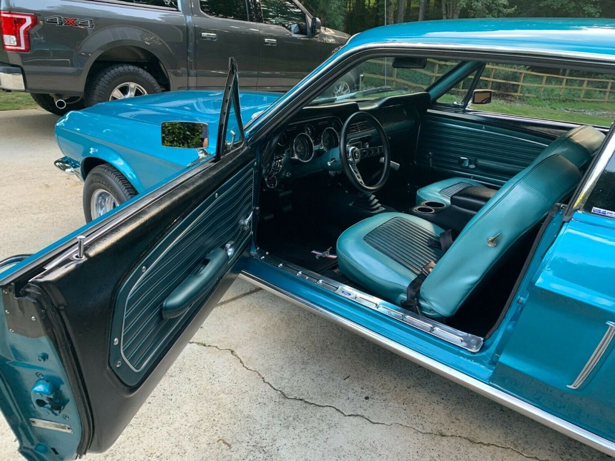 1968 Red Ford Mustang Coupe