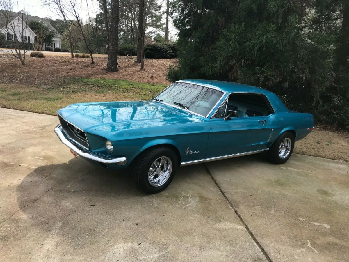 1968 Red Ford Mustang Coupe