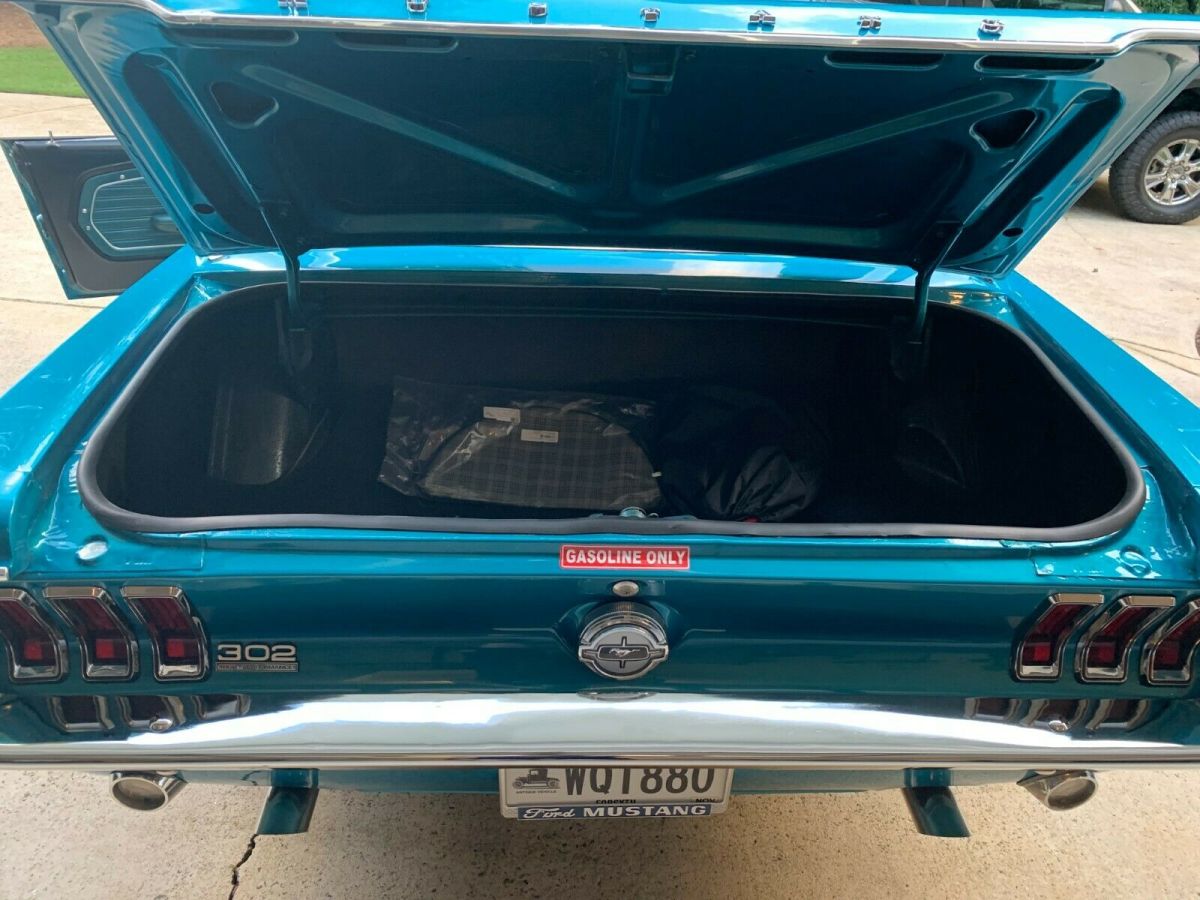1968 Red Ford Mustang Coupe