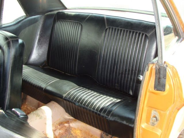 1968 Gold Ford Mustang Coupe