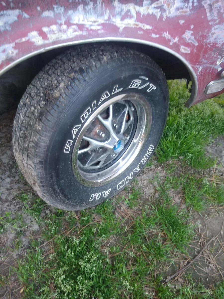 1968 Red Ford mustang Sedan