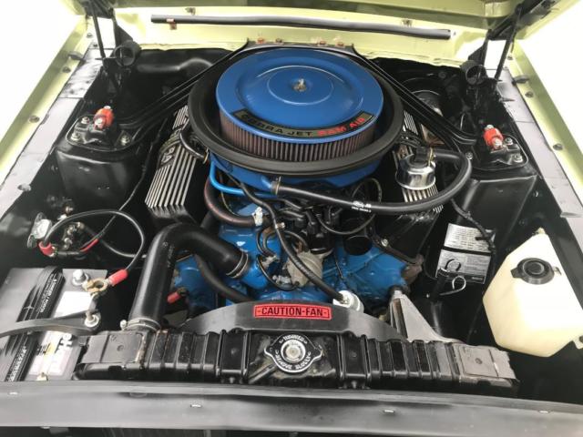 1968 Green Ford Mustang Fastback