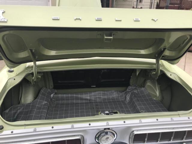 1968 Green Ford Mustang Fastback
