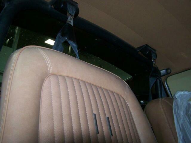 1968 White Ford Mustang Fastback