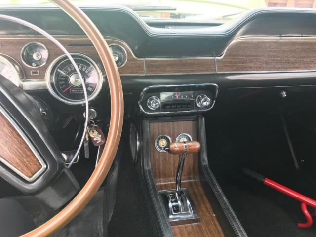 1968 Green Ford Mustang Fastback