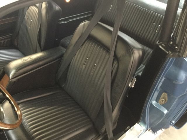 1968 Blue Ford Mustang Coupe