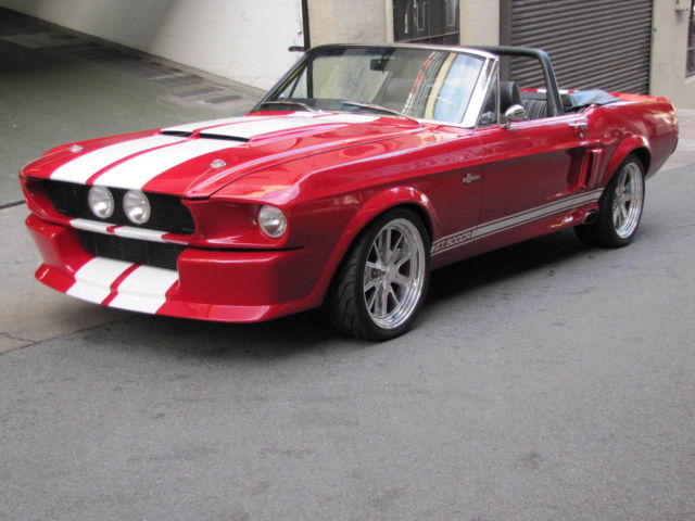 1968 Red Ford Mustang U/K
