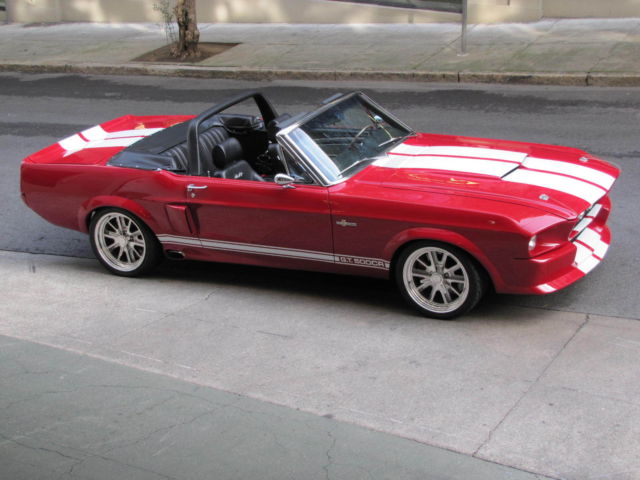 1968 Red Ford Mustang U/K