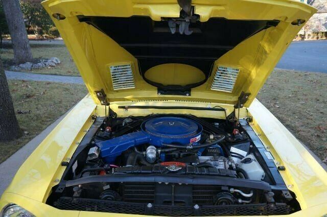 1968 Yellow Ford Mustang Fastback