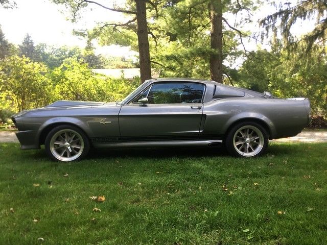 1968 Gray Ford Mustang 2 DOOR