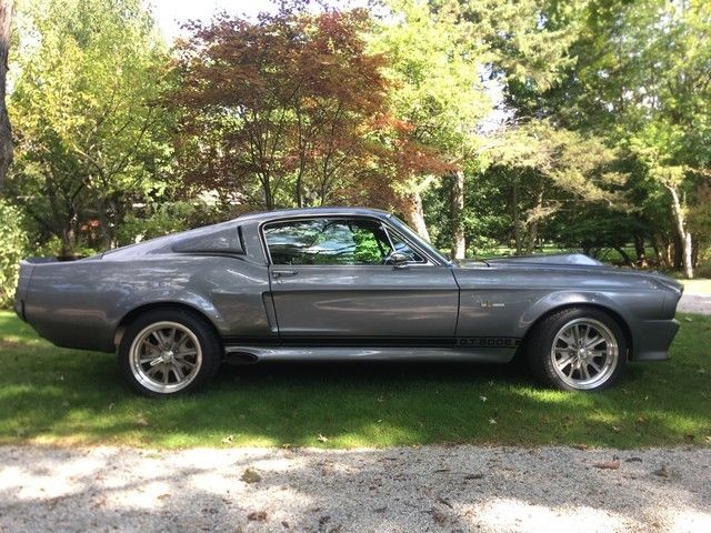 1968 Gray Ford Mustang 2 DOOR