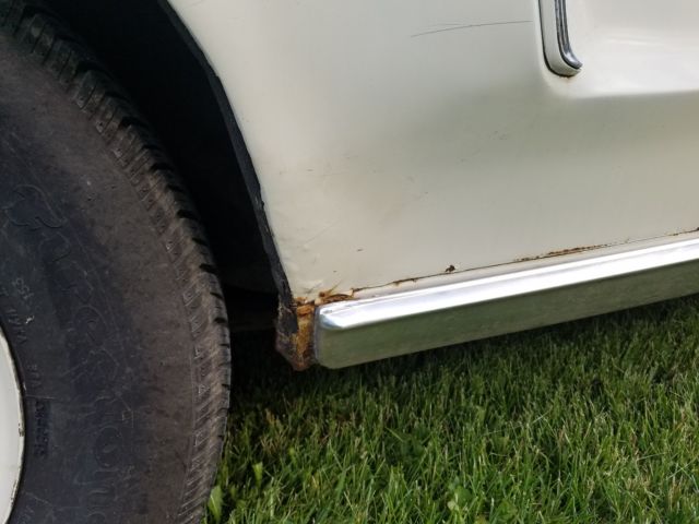 1968 White Ford Mustang Coupe