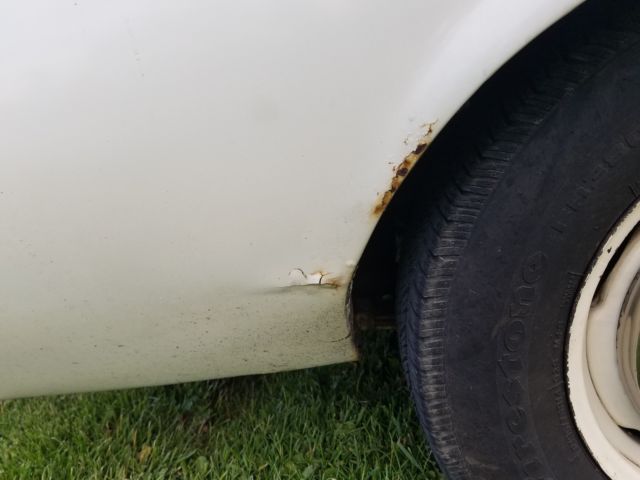 1968 White Ford Mustang Coupe