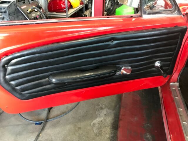 1968 Red Ford Mustang Coupe