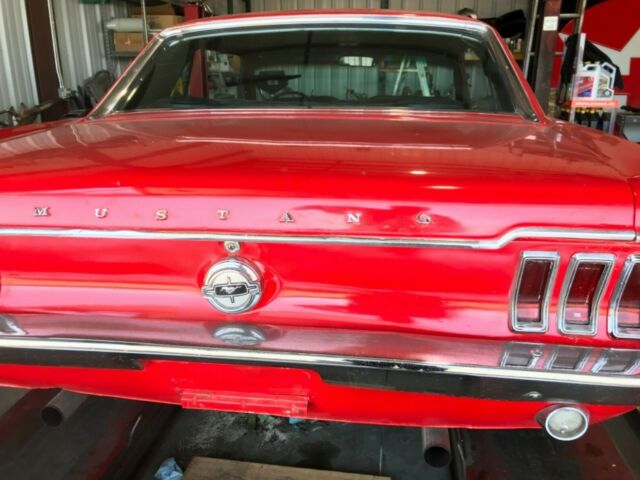 1968 Red Ford Mustang Coupe