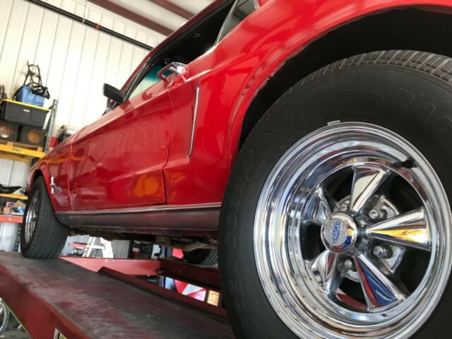1968 Red Ford Mustang Coupe
