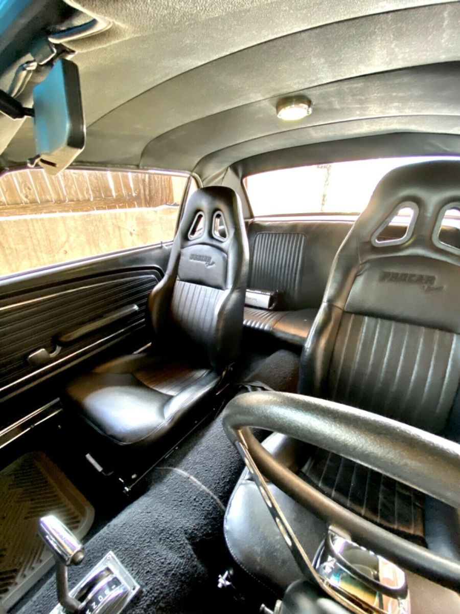 1968 Green Ford Mustang