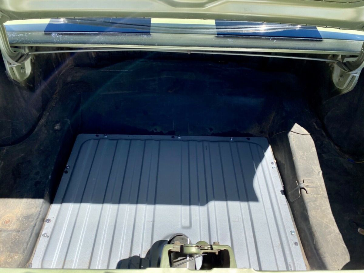 1968 Green Ford Mustang