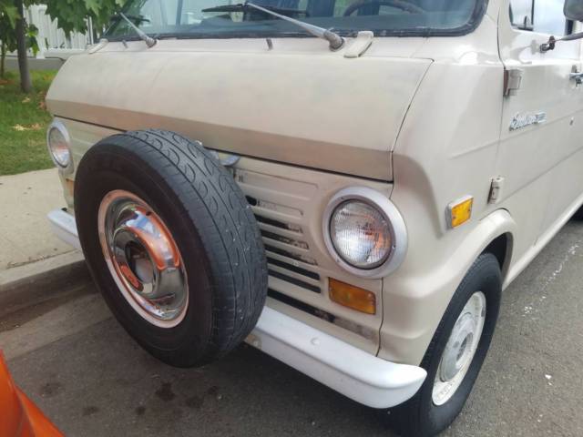 1968 Tan Ford E-Series Van Van Camper