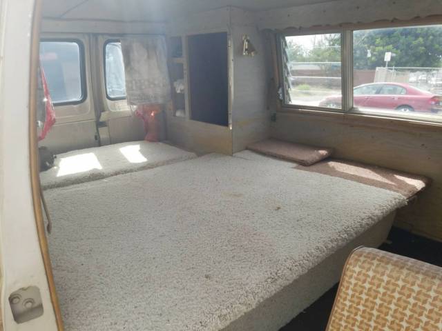1968 Tan Ford E-Series Van Van Camper