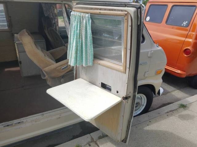 1968 Tan Ford E-Series Van Van Camper